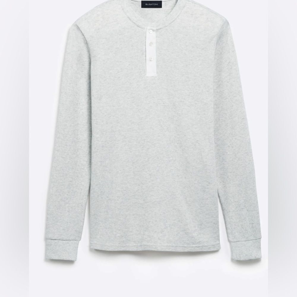 NWT Baguette Comfort Heather Henley Shirt